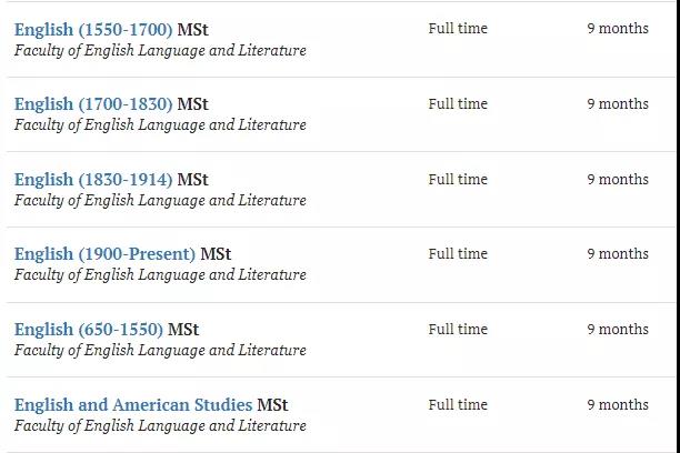 英国牛津大学本科/硕士信息大全：排名、专业、学费、学制、招生条件、招生范围！