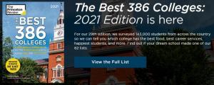 最接地气的2021《普林斯顿评论》美国大学排名来了！揭秘14万在校生眼中的“宝藏大学”！