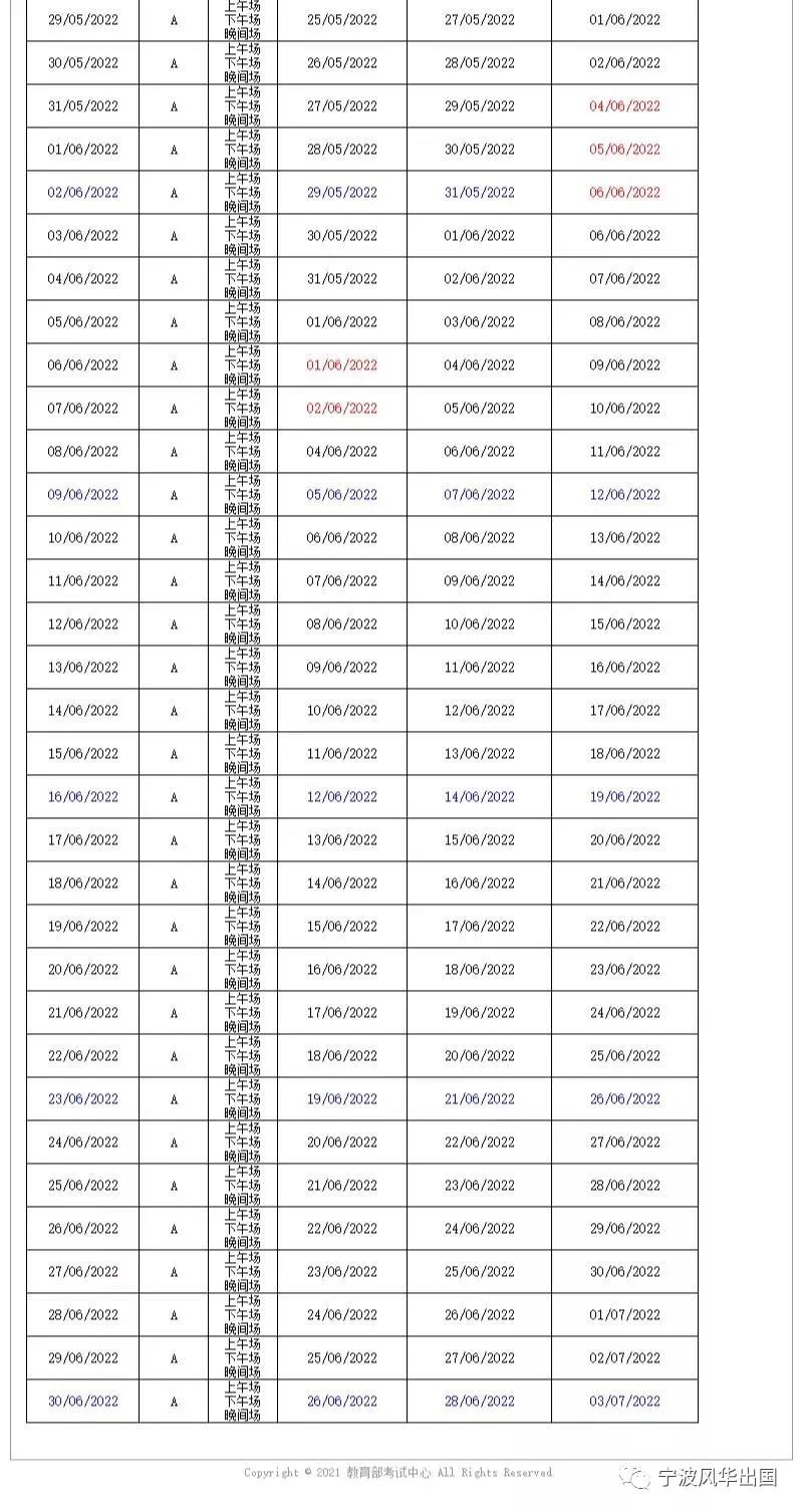 收藏！2022年雅思、托福、GRE考试时间已出炉，快来解锁明年的考位