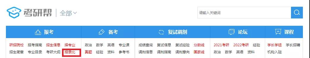 对考研er意义重大！查询报考院校的报录比、录取名单、招生人数，这里有详细流程！