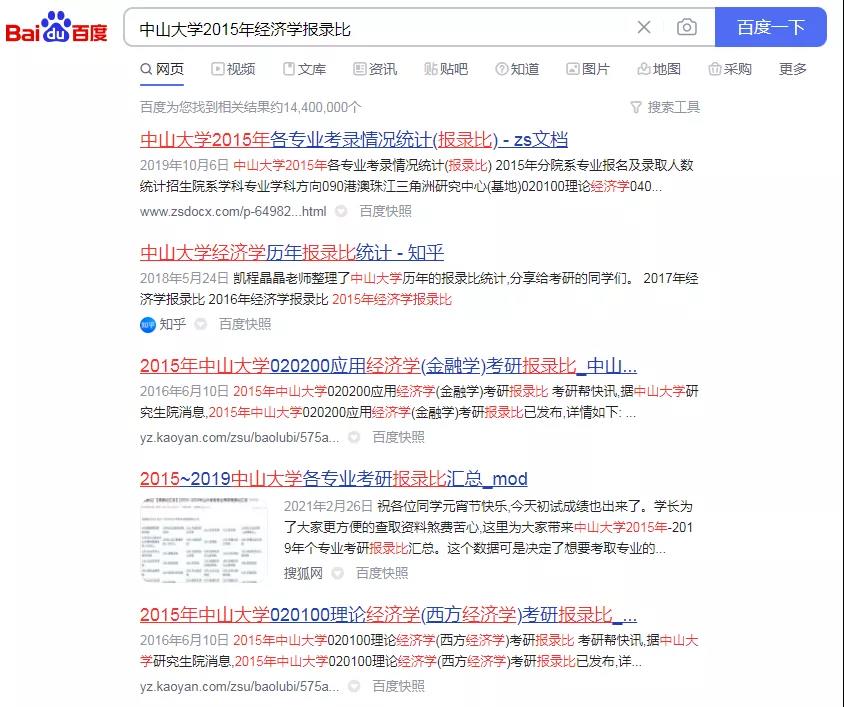 对考研er意义重大！查询报考院校的报录比、录取名单、招生人数，这里有详细流程！